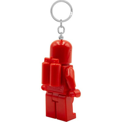 LEGO svítící klíčenka - Kosmonaut červený