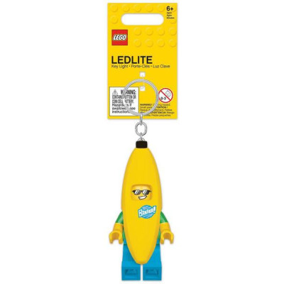 LEGO svítící klíčenka - Banana Guy
