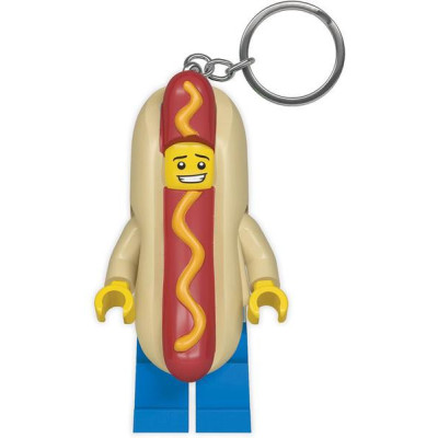 LEGO svítící klíčenka - Hot Dog