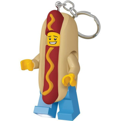 LEGO svítící klíčenka - Hot Dog