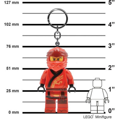 LEGO svítící klíčenka - Ninjago Legacy Kai