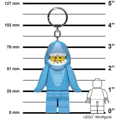 LEGO svítící klíčenka - Iconic Žralok