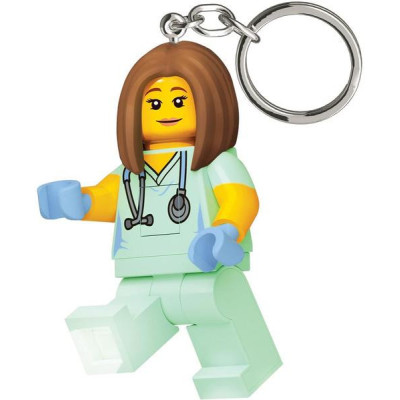 LEGO svítící klíčenka - Zdravotní sestra