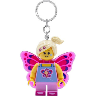 LEGO svítící klíčenka - Motýlí dívka