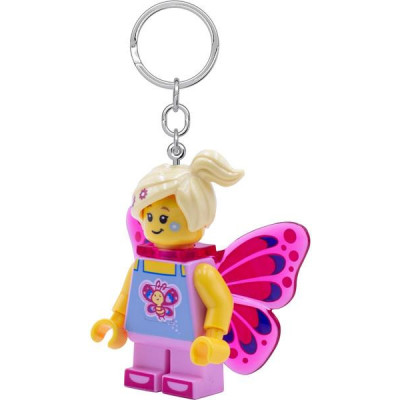 LEGO svítící klíčenka - Motýlí dívka