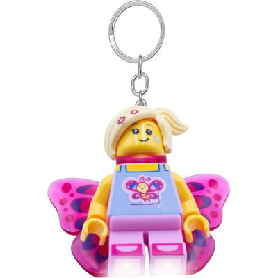 LEGO svítící klíčenka - Motýlí dívka