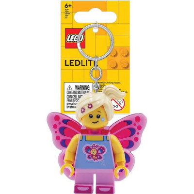 LEGO svítící klíčenka - Motýlí dívka