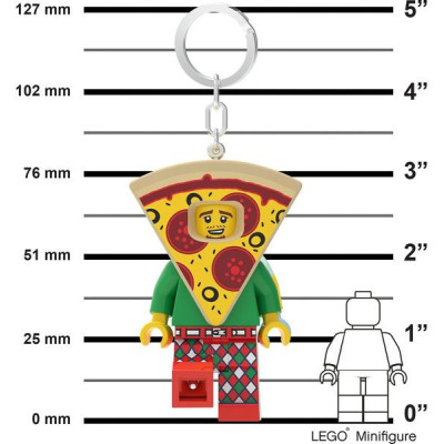 LEGO svítící klíčenka - Iconic Pizza