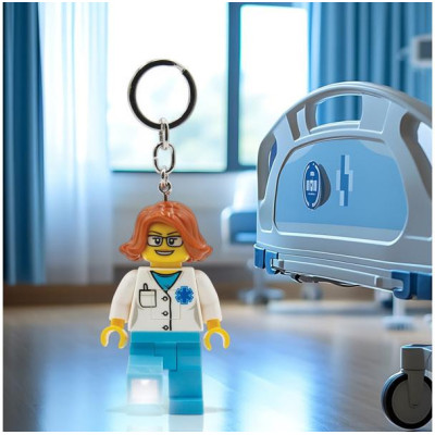 LEGO svítící klíčenka - Iconic Doktorka