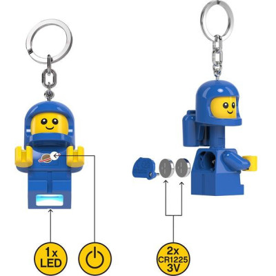 LEGO svítící klíčenka - Space Baby