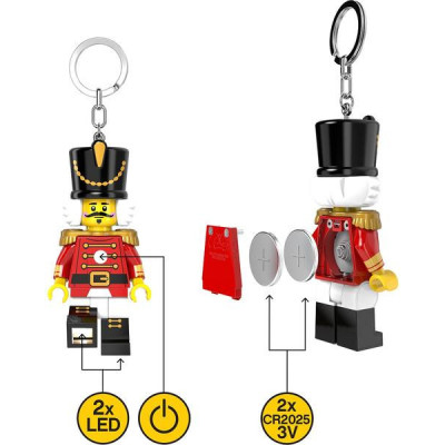 LEGO svítící klíčenka - Louskáček