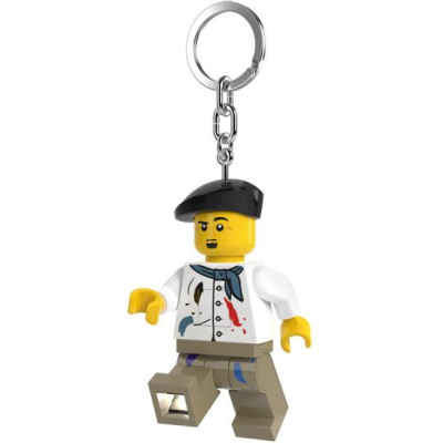 LEGO svítící klíčenka - Malíř