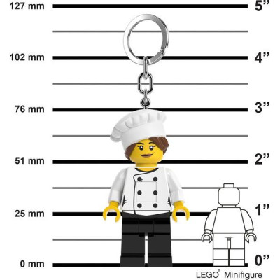 LEGO svítící klíčenka - Šéfkuchařka