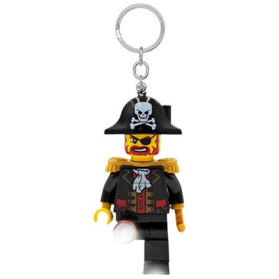 LEGO svítící klíčenka - Kapitán Brickbeard