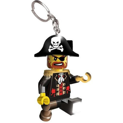 LEGO svítící klíčenka - Kapitán Brickbeard