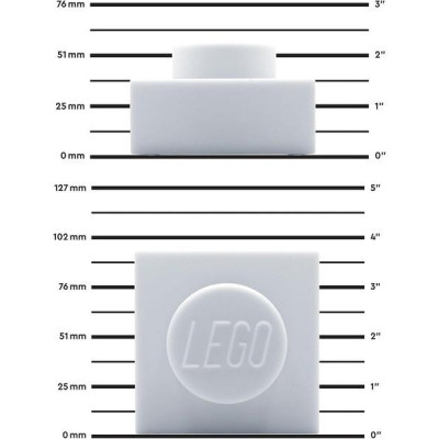 LEGO Iconic Silikonová svítící kostka 1x1
