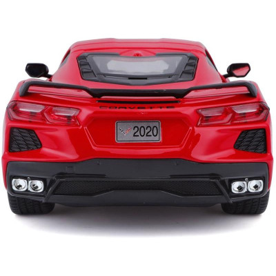 Maisto Chevrolet Corvette Stingray 2020 1:18 červená
