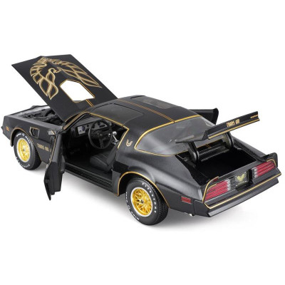 Maisto Pontiac Firebird Trans AM 1978 1:18 černá metalíza