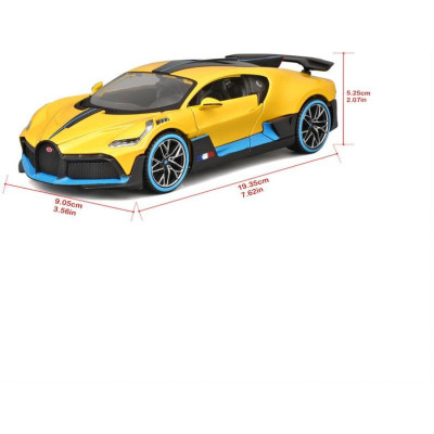 Maisto Bugatti Divo 1:24 žlutá