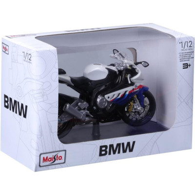 Maisto BMW S 1000 RR 1:12 se stojánkem