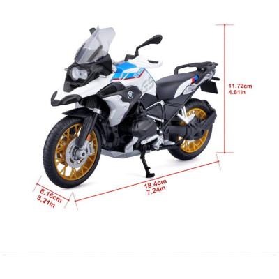 Maisto BMW R1250 GS 1:12 se stojánkem