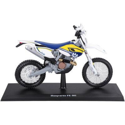 Maisto Husqvarna FE 501 1:12 se stojánkem