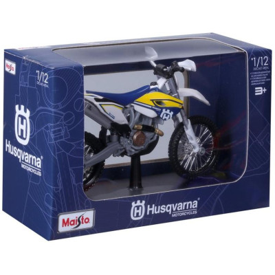 Maisto Husqvarna FE 501 1:12 se stojánkem