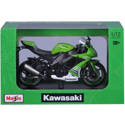 Maisto Kawasaki Ninja ZX-10R 1:12 se stojánkem