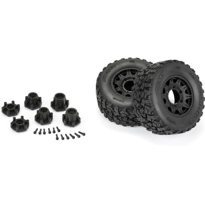 Pro-Line kolo 1:10, pneu 2.8" Jaeger HP, disk černý H12/14mm(2)