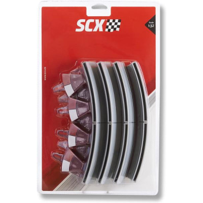 SCX Krajnice vnitřní zatáčky komplet (4)