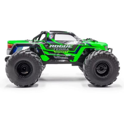 ROGUE TERRA SPORT RTR Brushless Monster Truck 4WD (15kg servo), zelená + aku a nabíječ
