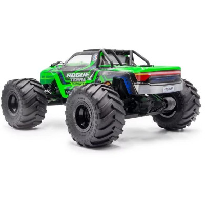ROGUE TERRA SPORT RTR Brushless Monster Truck 4WD (15kg servo), zelená + aku a nabíječ