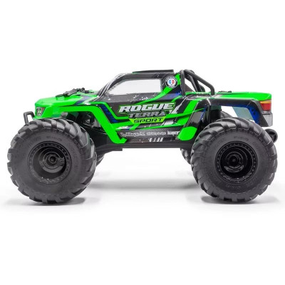 ROGUE TERRA SPORT RTR Brushless Monster Truck 4WD (15kg servo), zelená + aku a nabíječ