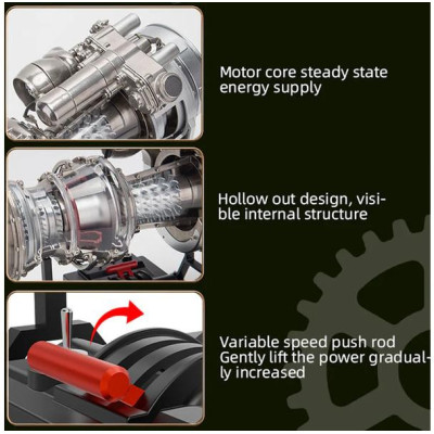 Teching turbohřídelový motor