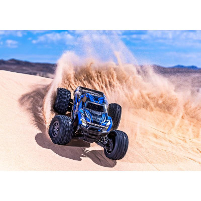 Traxxas Mini Maxx 1:12 BL-2s RTR modrý