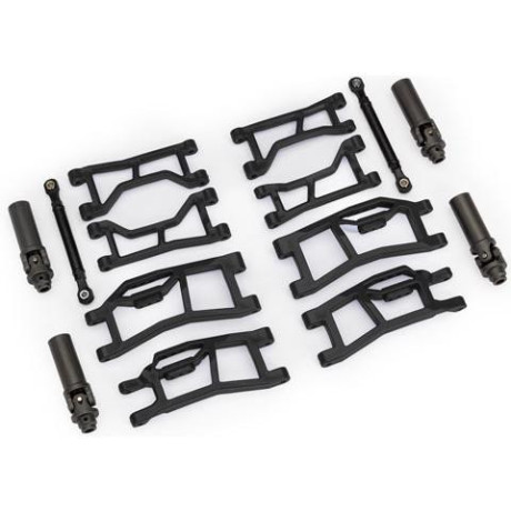Traxxas Mini Wide Maxx kerékfelfüggesztés szett fekete