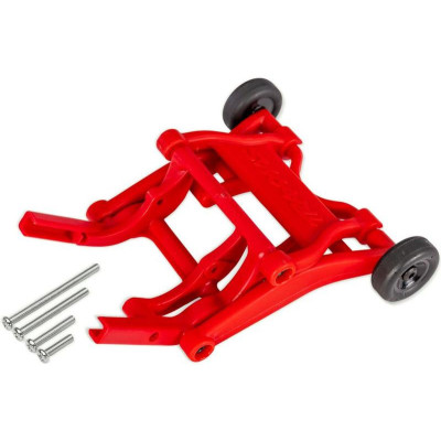 Traxxas támasztókerekek komplett piros