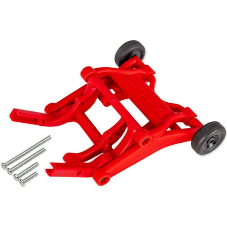 Traxxas támasztókerekek komplett piros