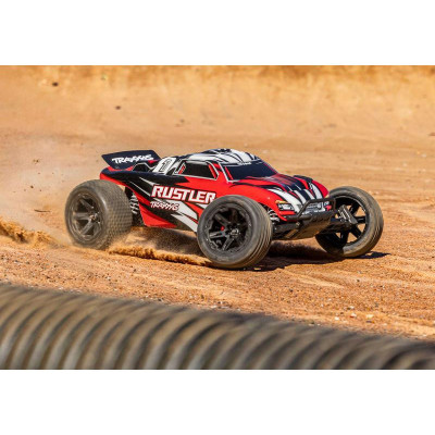 Traxxas Rustler 1:10 HD RTR oranžový
