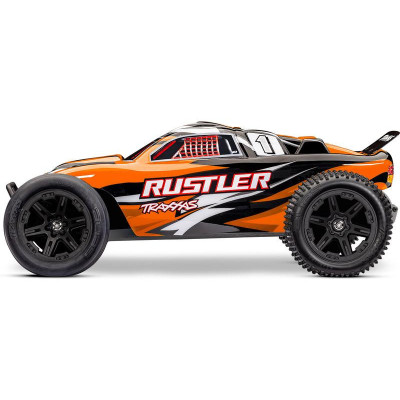 Traxxas Rustler 1:10 HD RTR oranžový