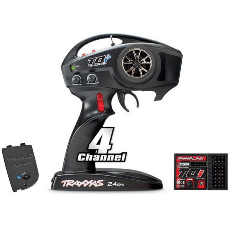 Traxxas TQi adó 4 csatornás, Bluetooth modul, TSM vevő