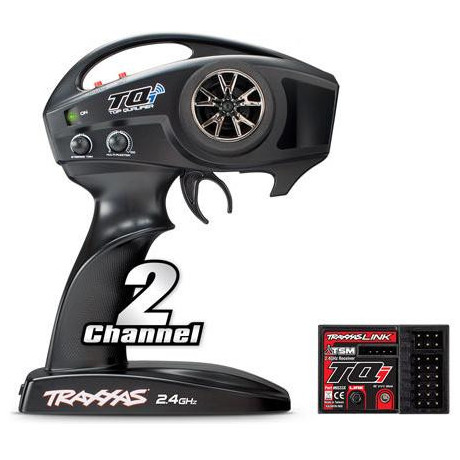 Traxxas TQi adó 2 csatornás, TSM vevő