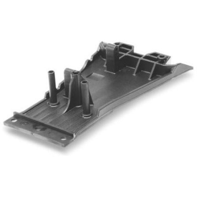 Traxxas kryt šasi spodní LCG uhlově šedý