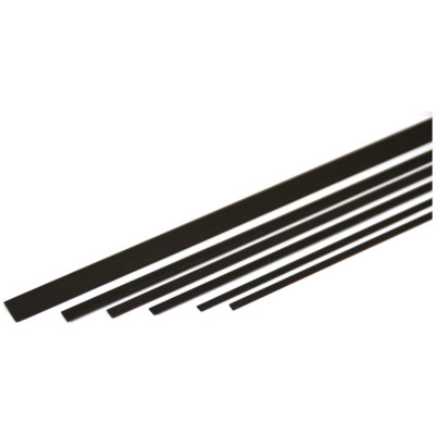 Szén/carbon lap 0.6x4.0mm (1m)