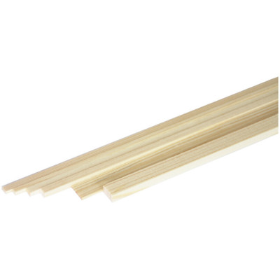 Csiszolt lucfenyő léc 2x12mm (1m)