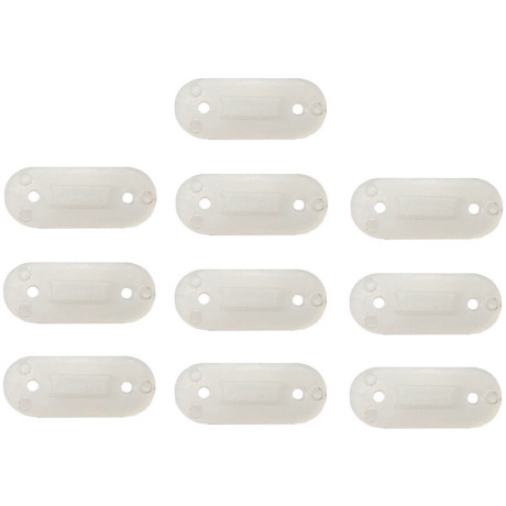 Nylon alátét 1.5x10x25mm (10)