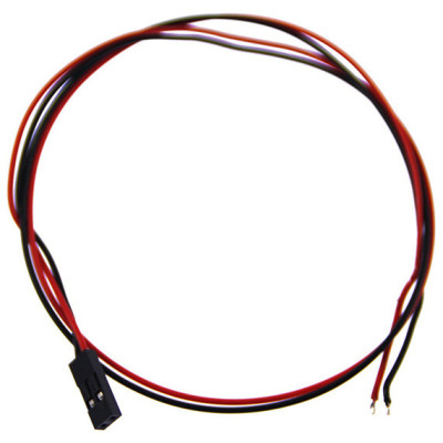 Kábel vevőcsatlakozóval 24AWG 40cm