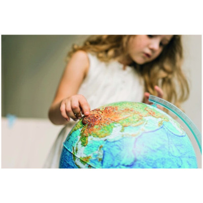 Alayskys Globe 25cm domborművel CZ, háttérvilágítással, interaktív alkalmazással