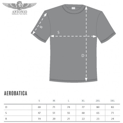 Antonio Live & Fly - Póló Aerobatica fehér S