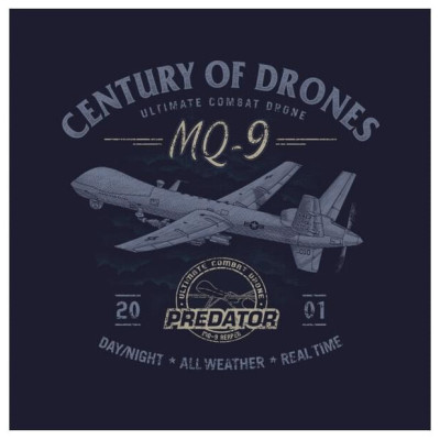 Antonio Military - póló Dron MQ-9 Reaper S